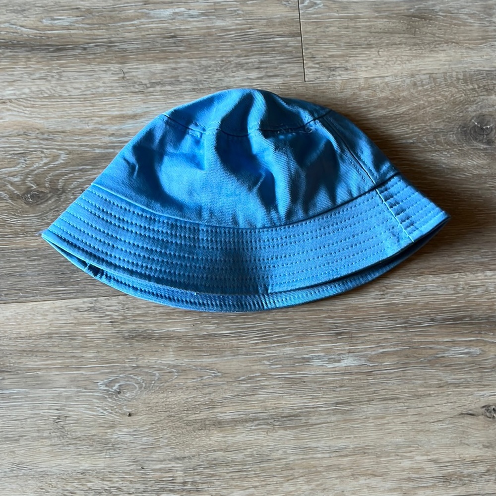 Blue bucket hat